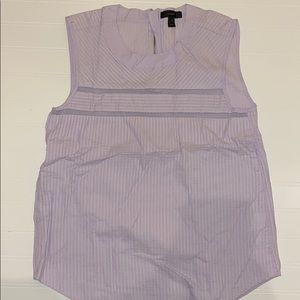 Jcrew pleated blouse size 0 or small career top